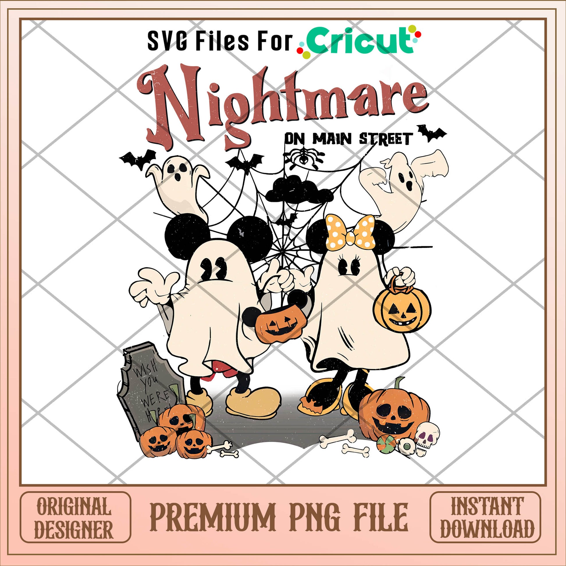 Nightmare on main street svg, nightmare svg, chrismas svg