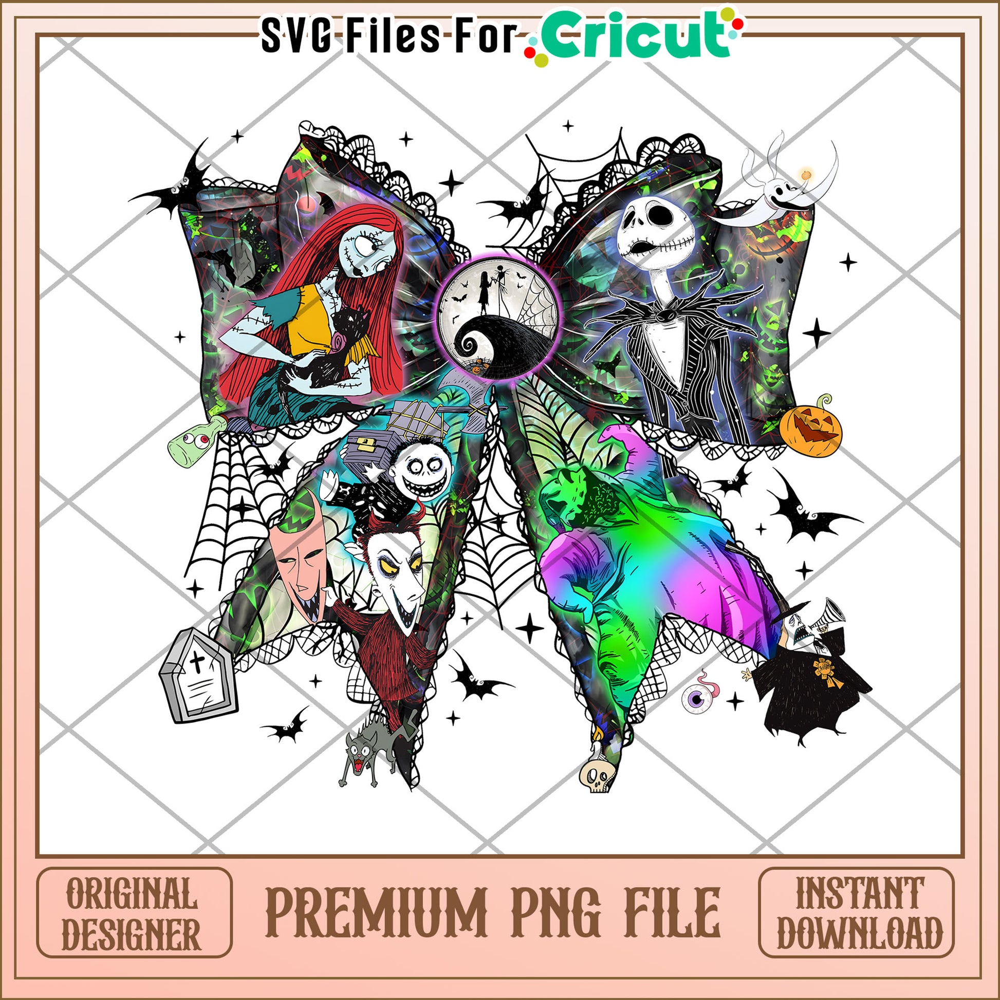 Nightmare before christmas png, halloween costumes​ png, halloween candy png