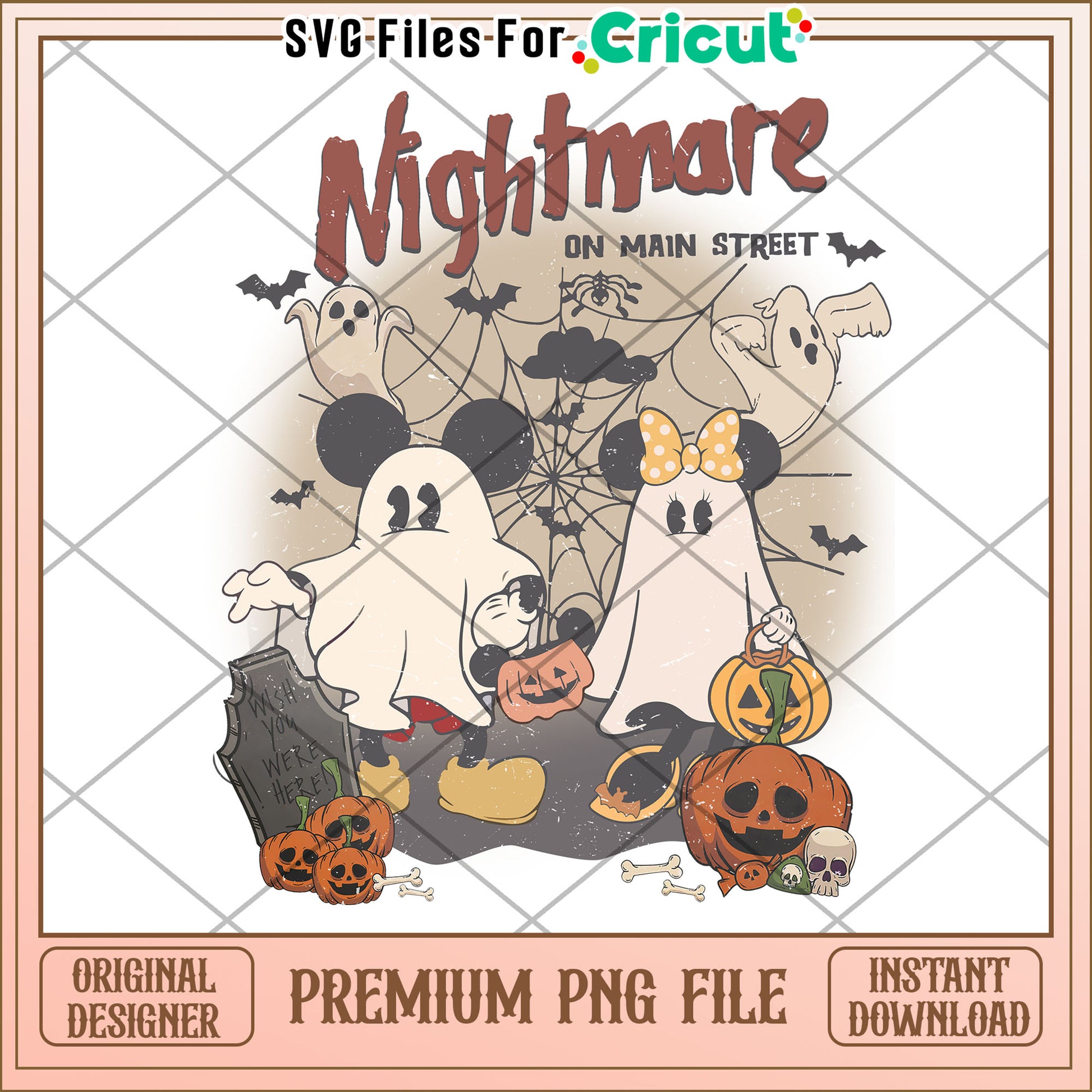 Nightmare on main street png, disney halloween png,, halloween png