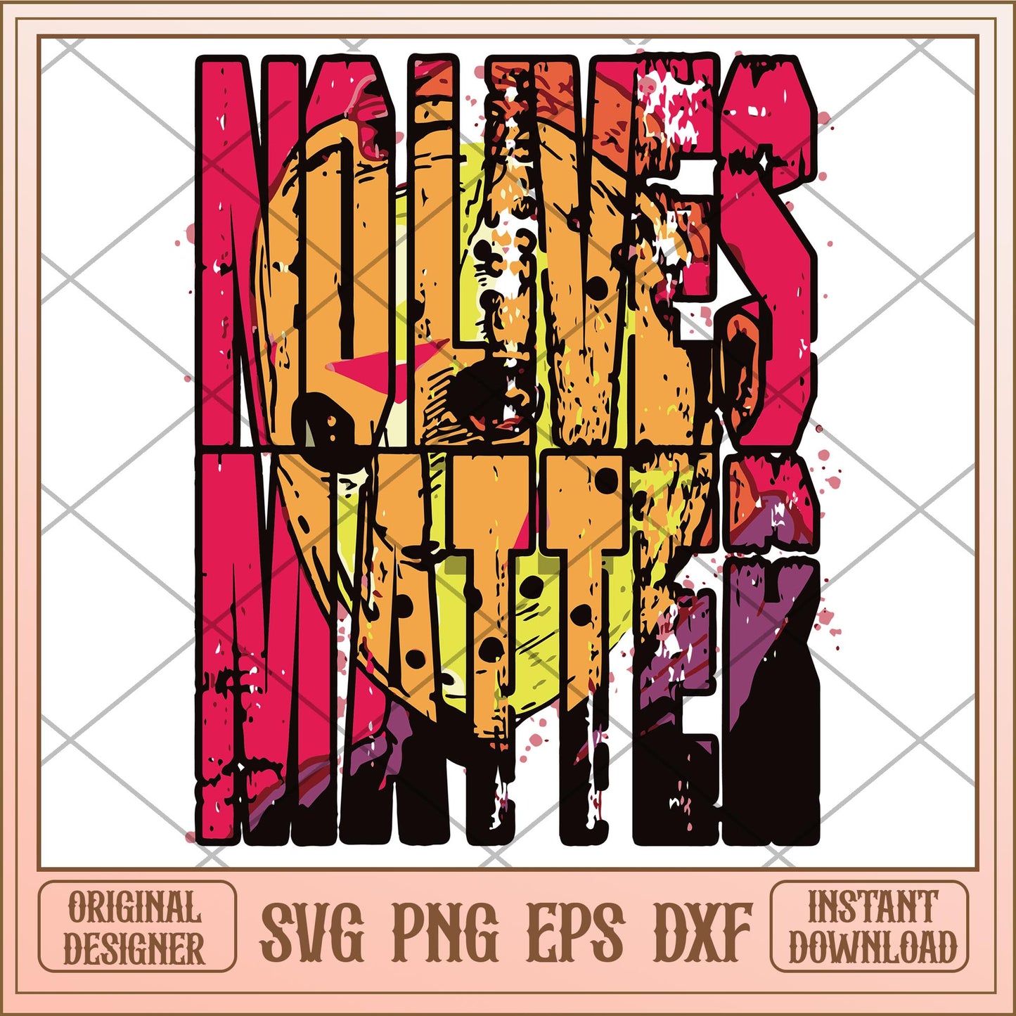 No Lives Matter svg, Horror characters svg, digital download