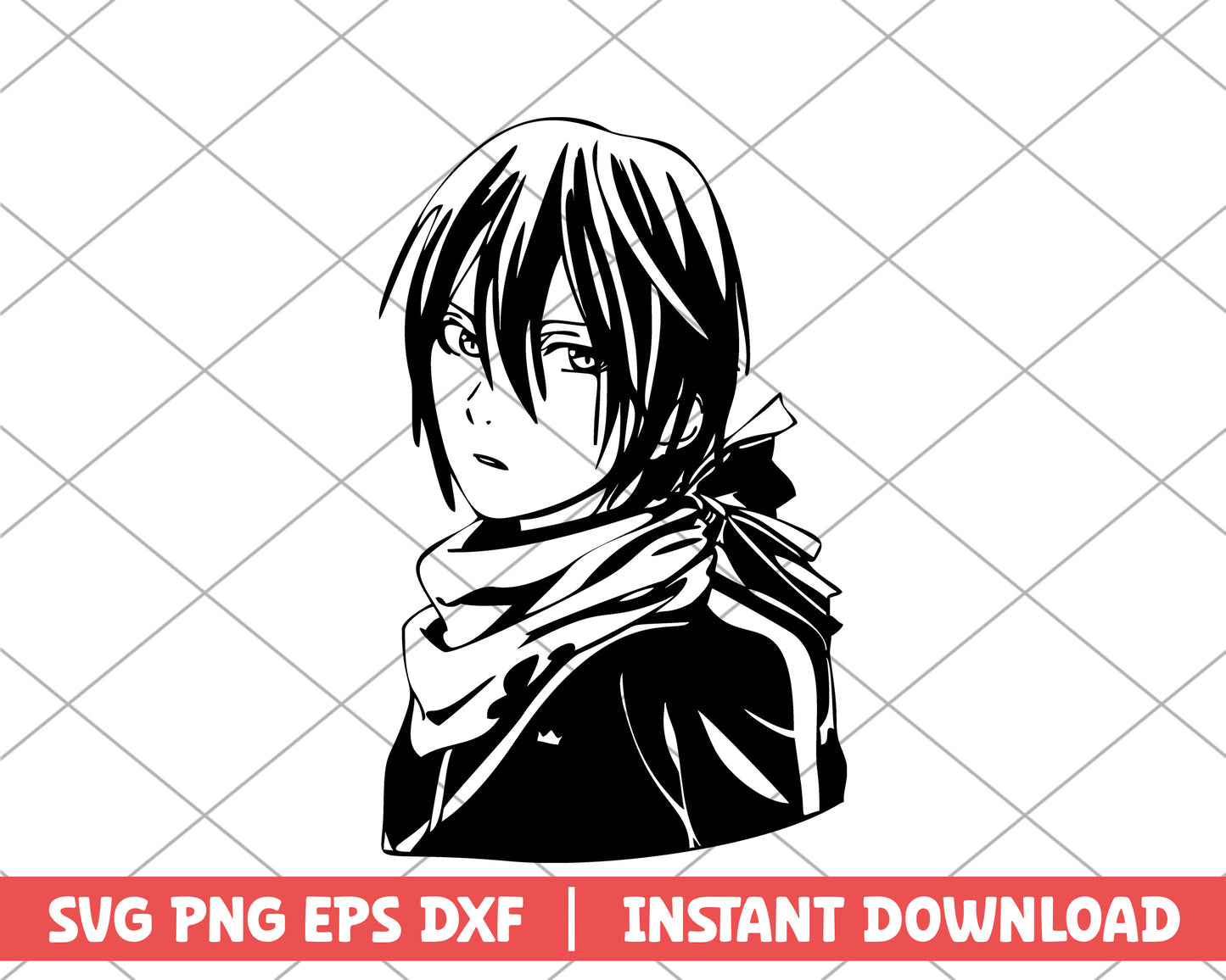 Noragami Yato anime svg