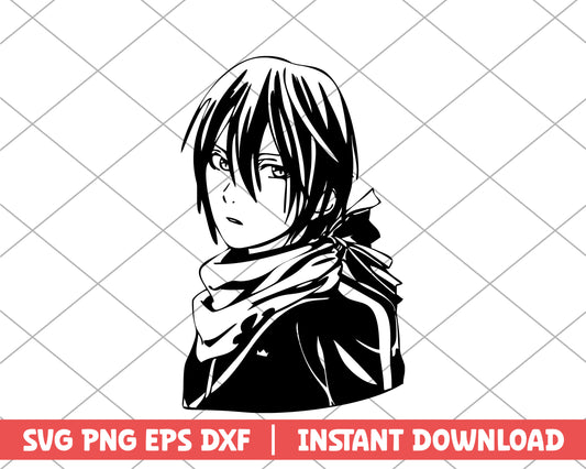 Noragami Yato anime svg