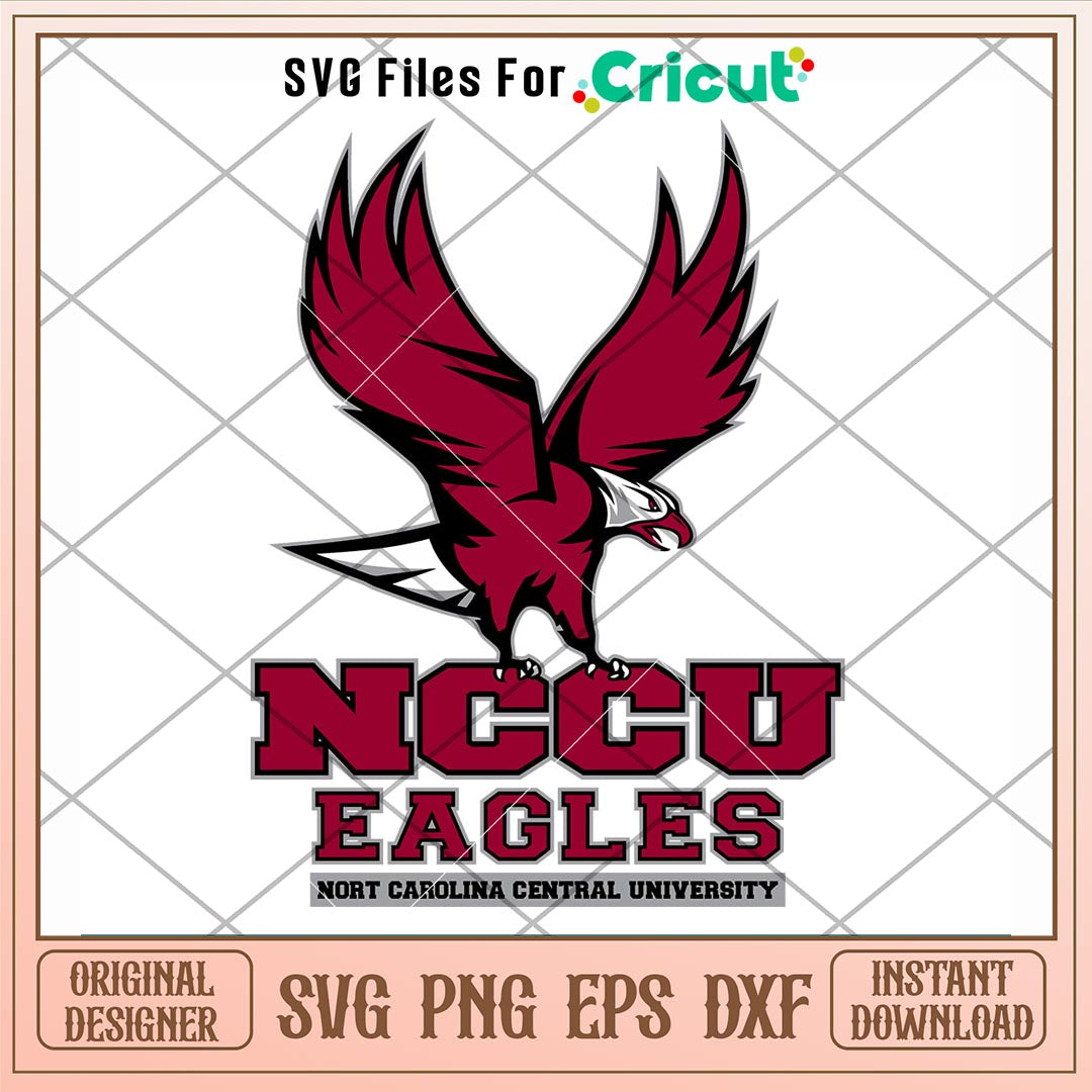 North Carolina Central Eagles Logo Svg, North Carolina Central Eagles Svg, NCAA Svg