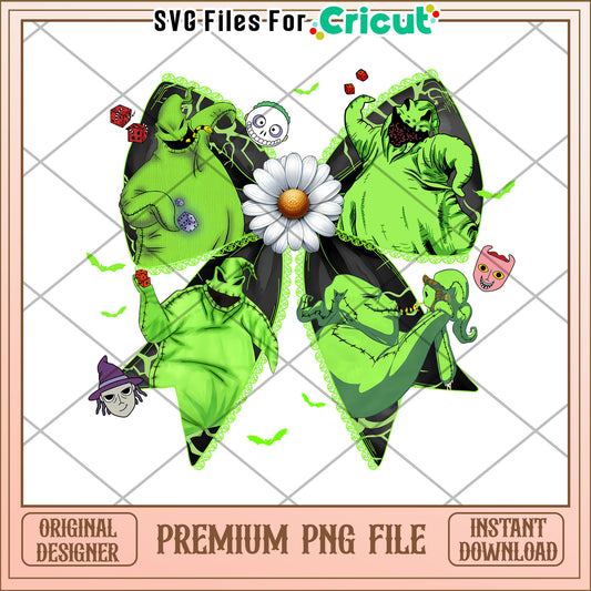 OOgie bowtie png, halloween movies​​ png, jack skellington​ png