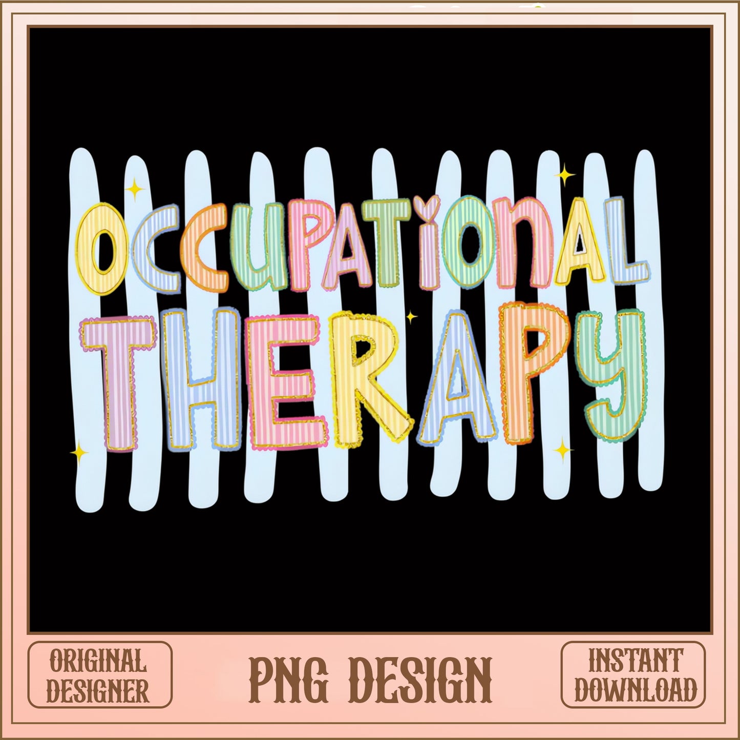 Occupational Therapy PNG, OT Therapist Shirt Design, PNG