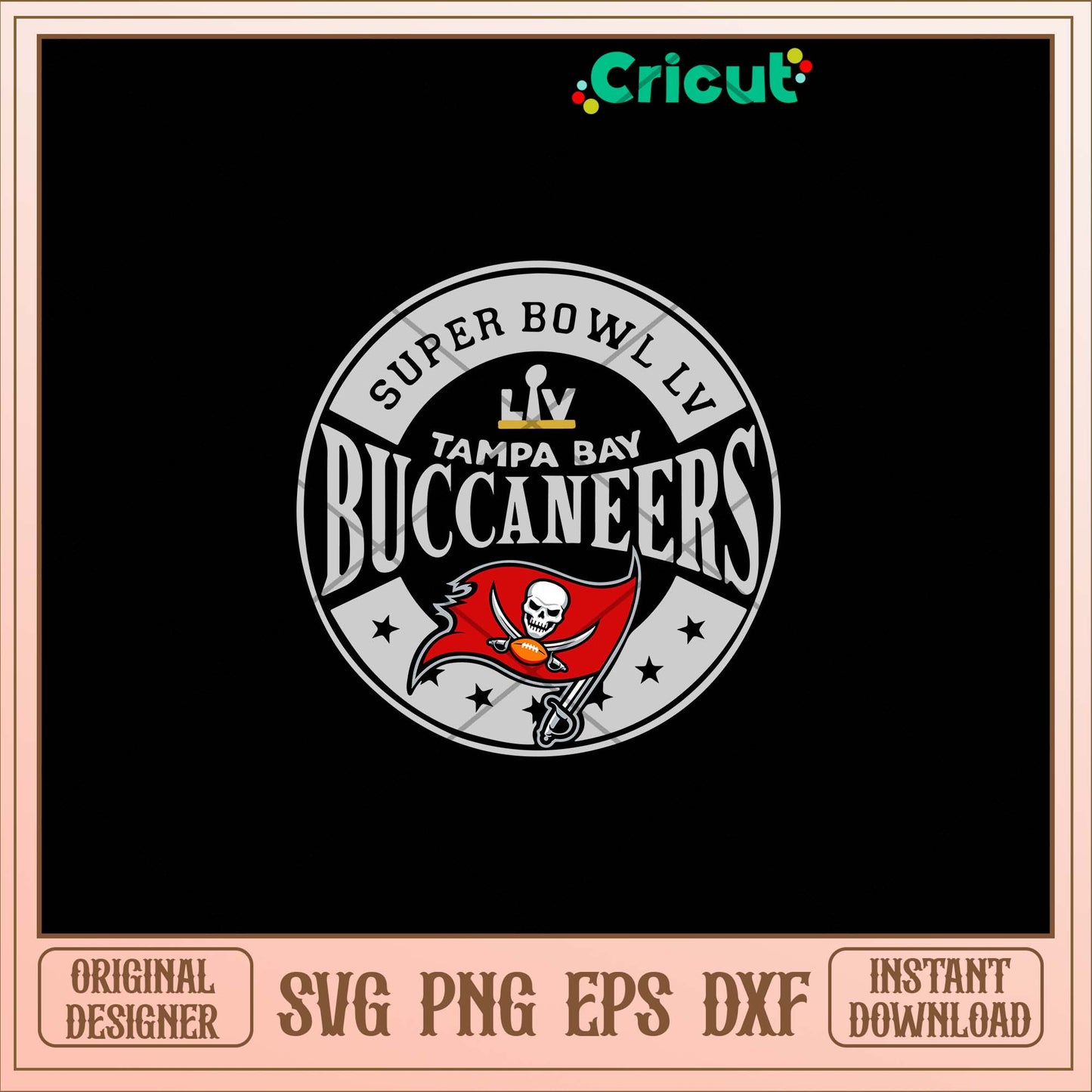 Official Super Bowl Lv 2021 Tampa Bay Buccaneers Svg, Tampa Bay Buccaneers Svg-Svgfilesforcricut