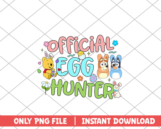 Official egg hunter easter png