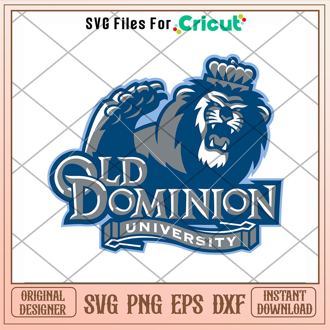 Old Dominion Monarchs Logo Svg, Old Dominion Monarchs Svg, NCAA Svg