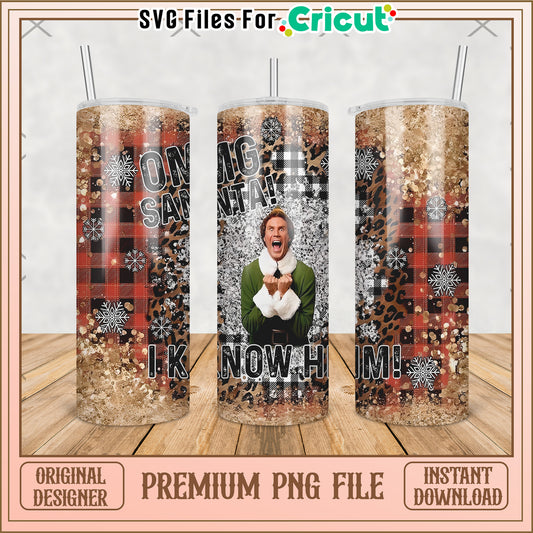 Omg santa christmas tumbler png, grinch movie​ png, grinch costume​ png