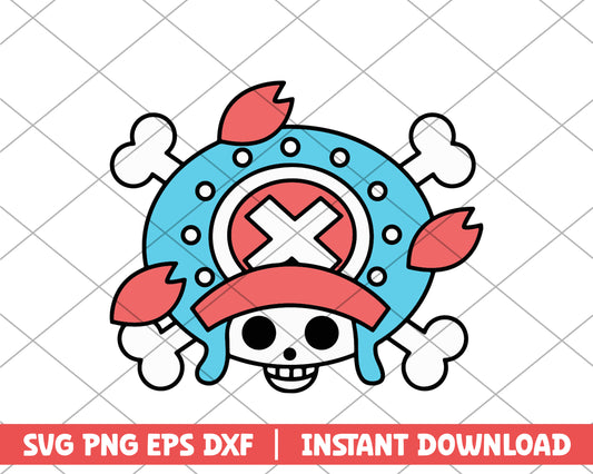 One piece chopper anime svg