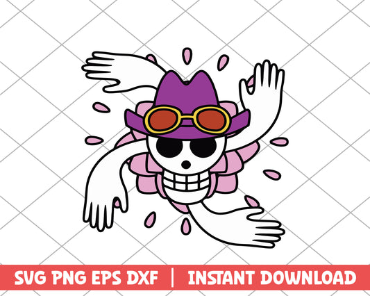 One piece nico robin anime svg