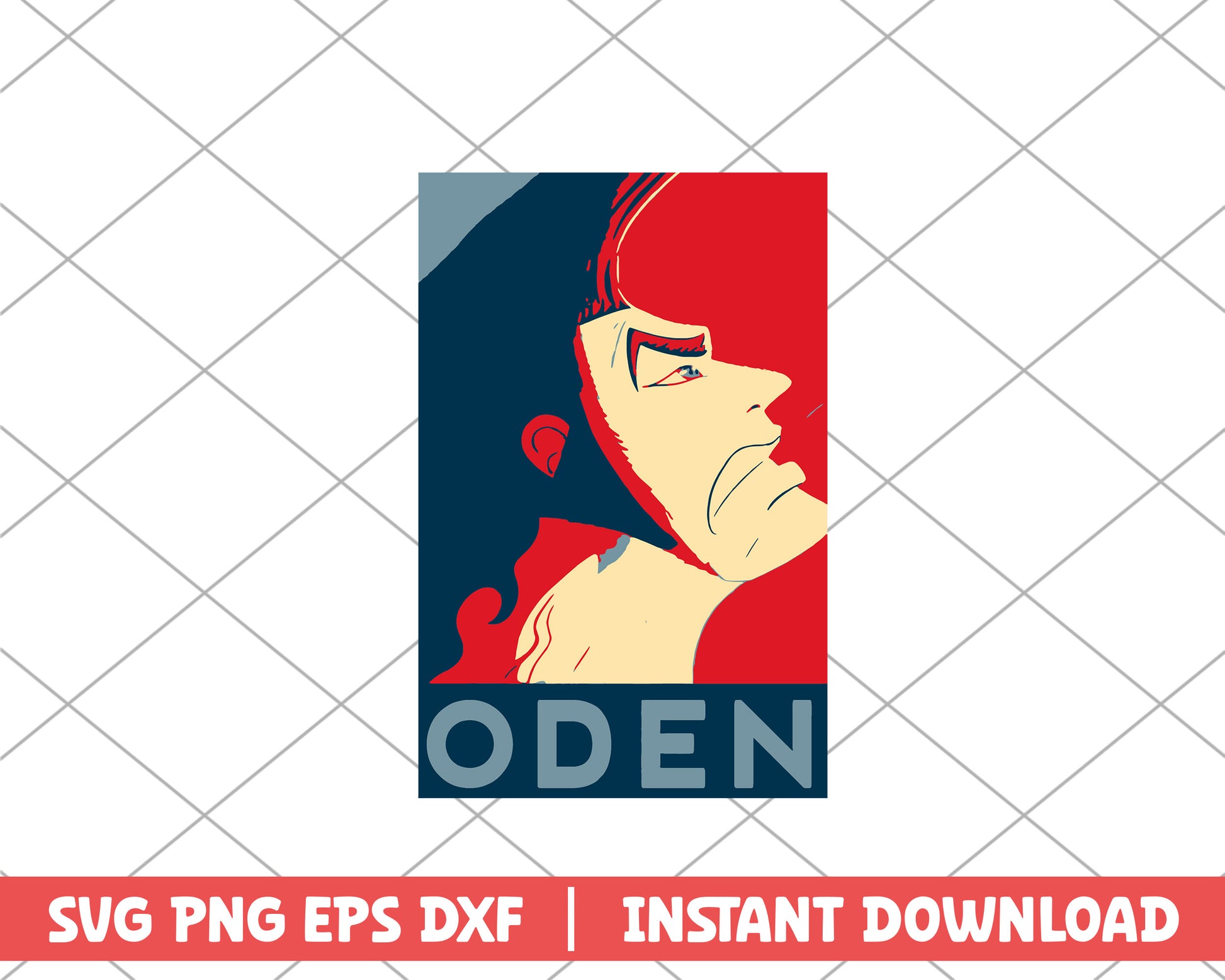 One piece oden kozuki anime svg