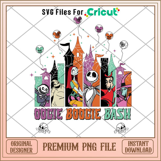 Oogie Boogie Bash png,  Nightmare before christmas png, digital download