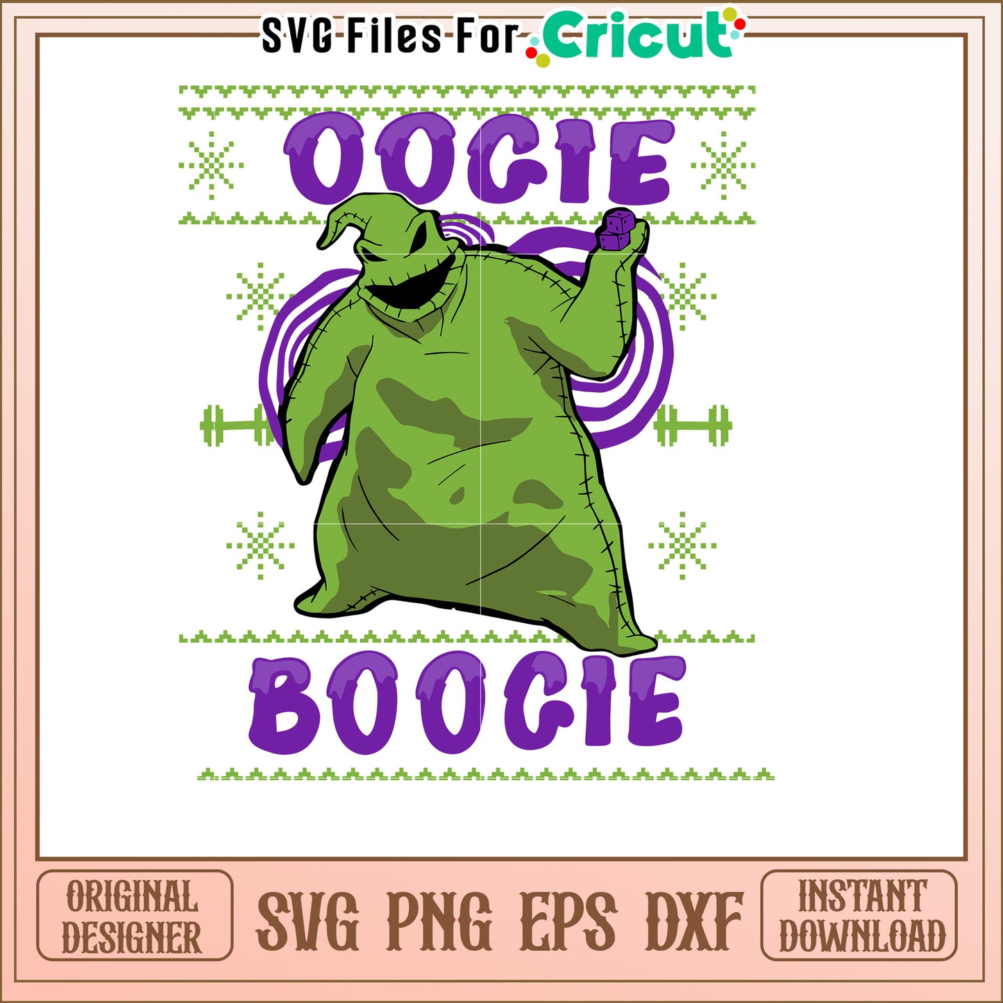 Oogie Boogie SVG Cut File