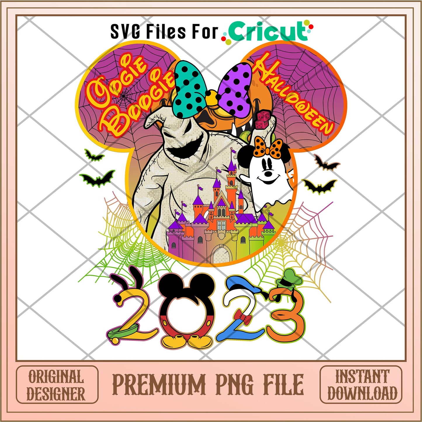 Oogie Boogie halloween 2023 chracters png, Disney characters png, Digital Download
