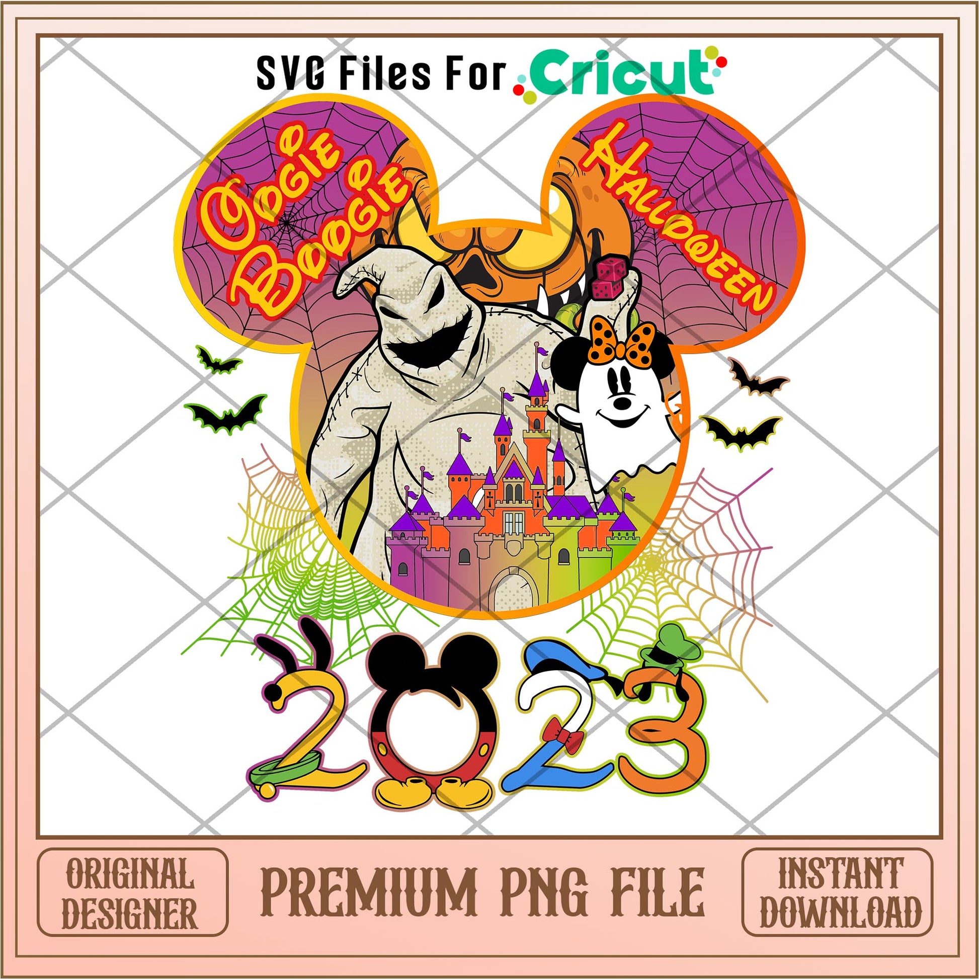 Oogie Boogie halloween 2023 png, Disney characters png, Digital Download