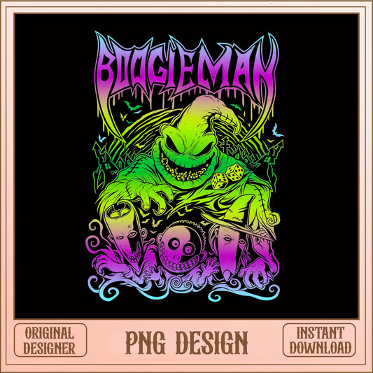 Oogie Boogie Boogieman PNG, Nightmare Before Christmas PNG, Halloween PNG