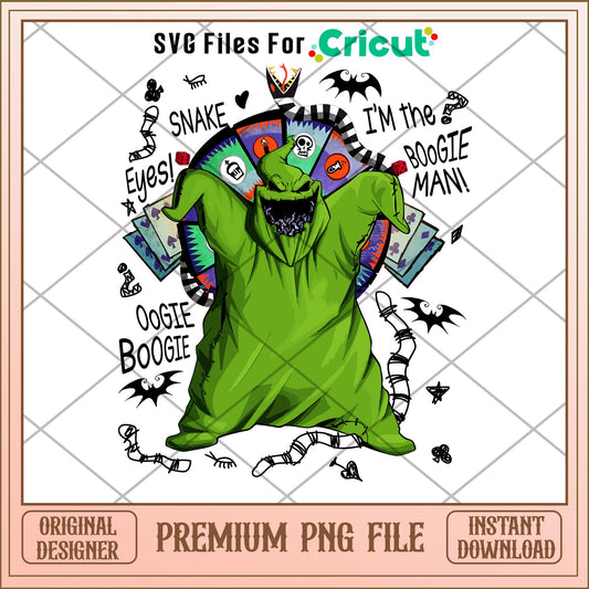 Oogie boogie nightmare png, nightmare png, halloween png