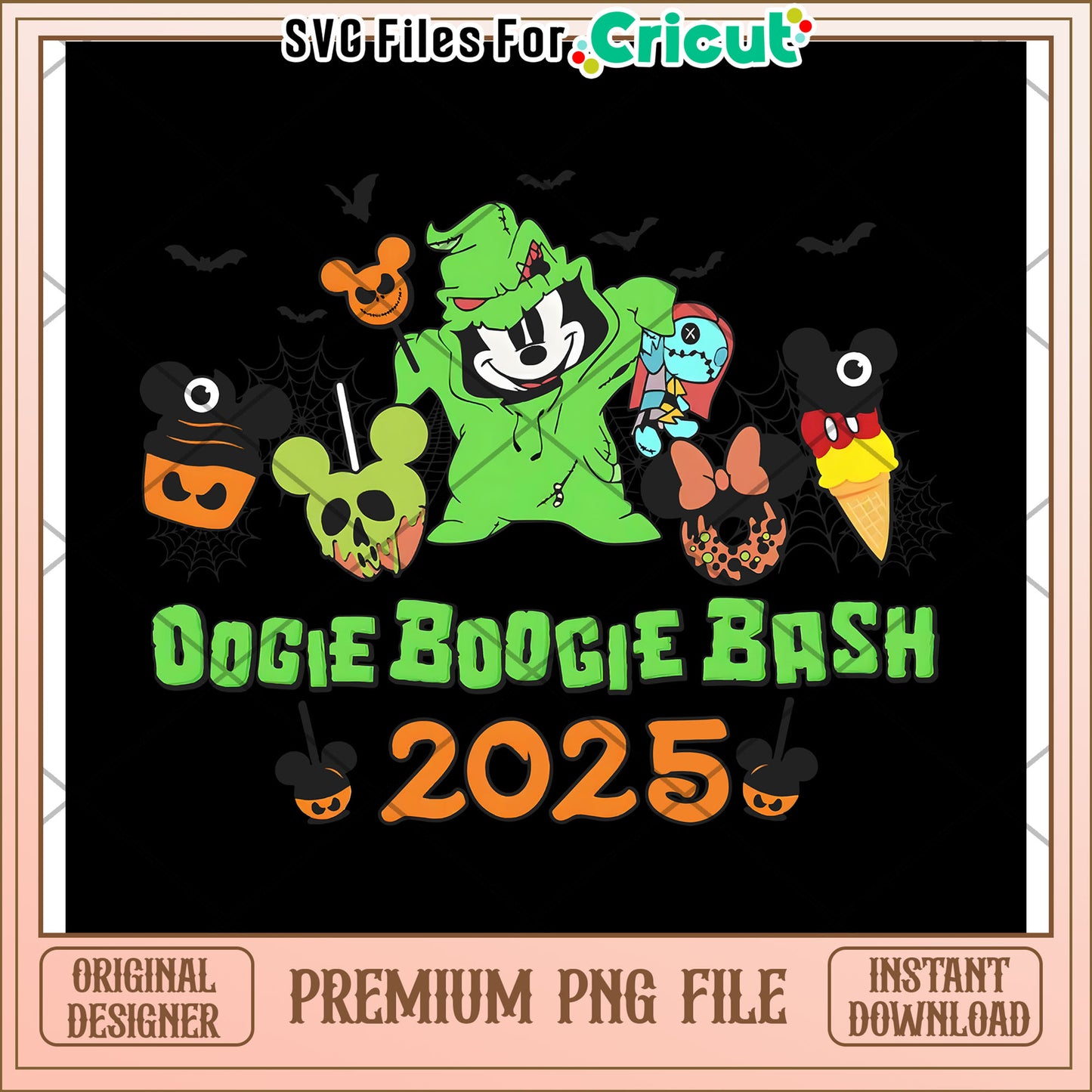Oogie boogie bash 2025 png, halloween costumes png, spooky season png