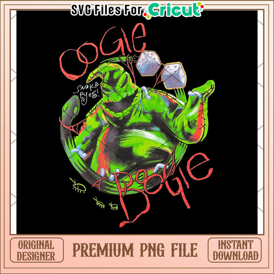 Oogie boogie png, halloween cartoon png, halloween nightmare png