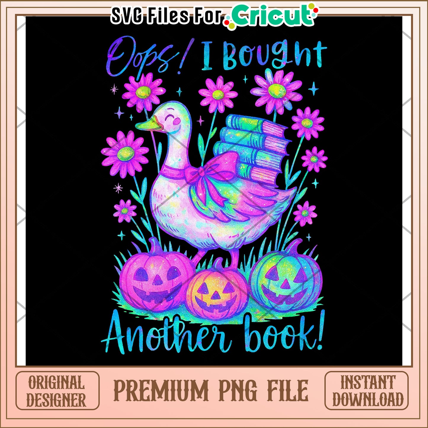 Oops i bought another book png, spooky halloween​ png, halloween killers png