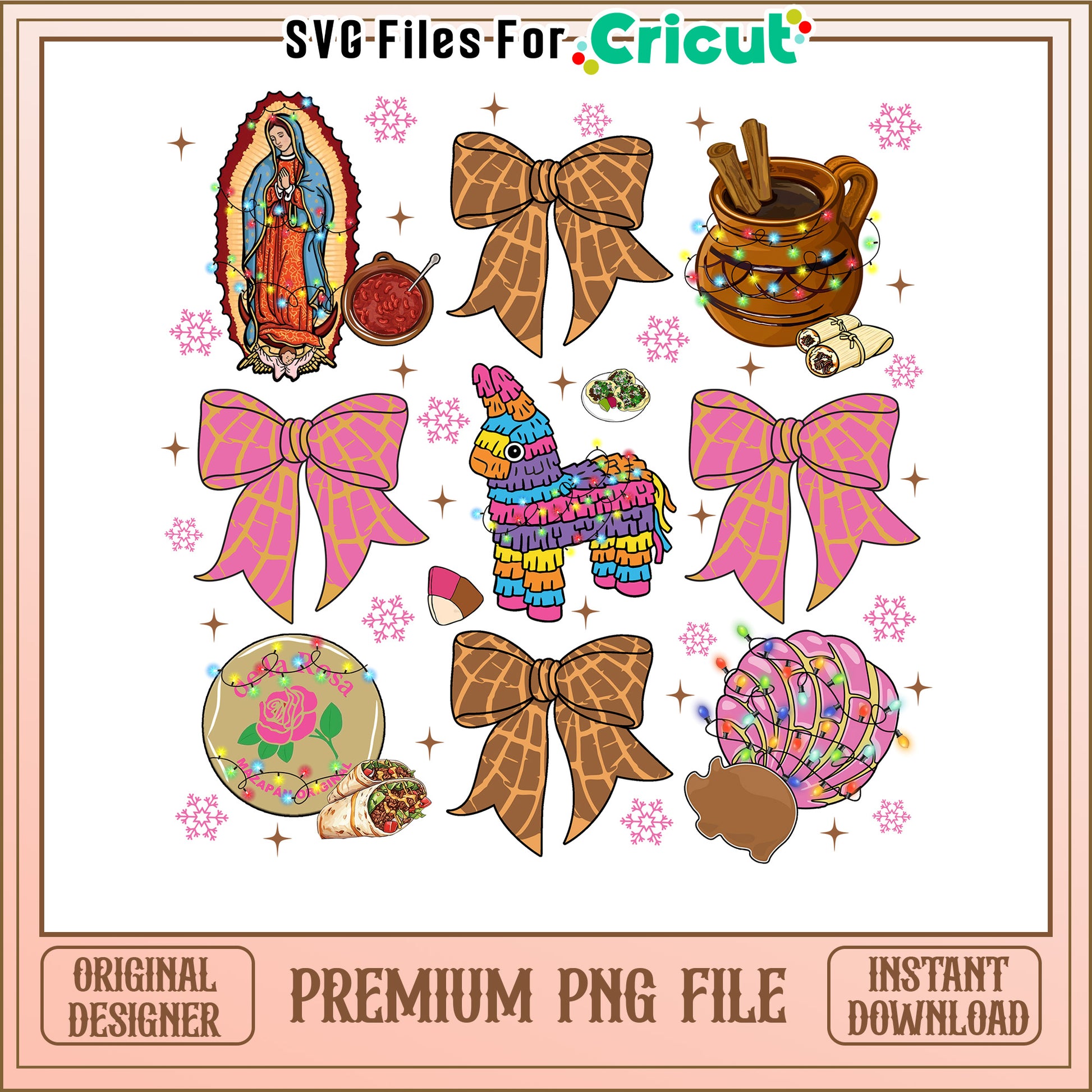 Option 1 (Focus on product) Premium PNG Christmas Pinata