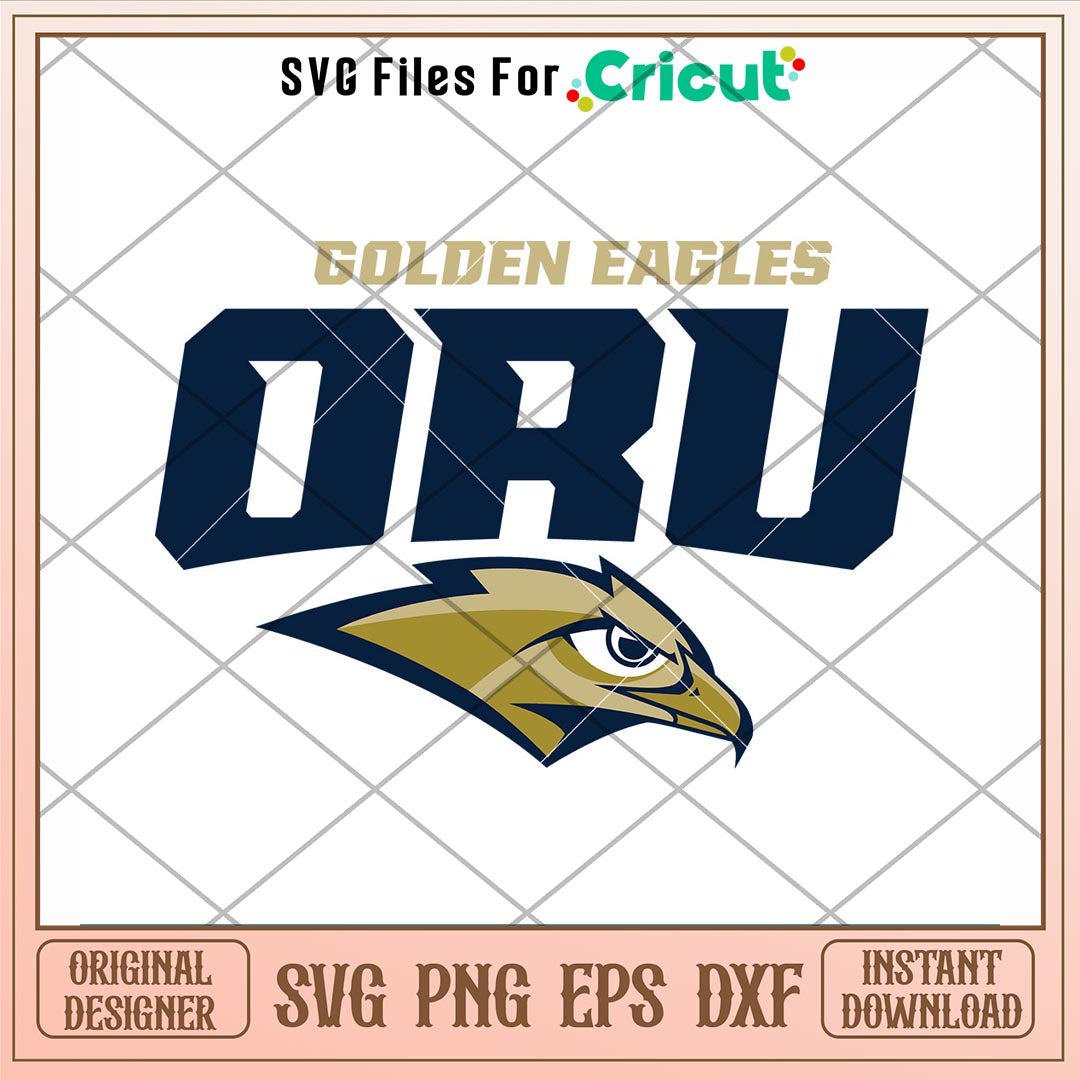 Oral Roberts Golden Eagles Logo Svg, Oral Roberts Golden Eagles Svg, NCAA Svg