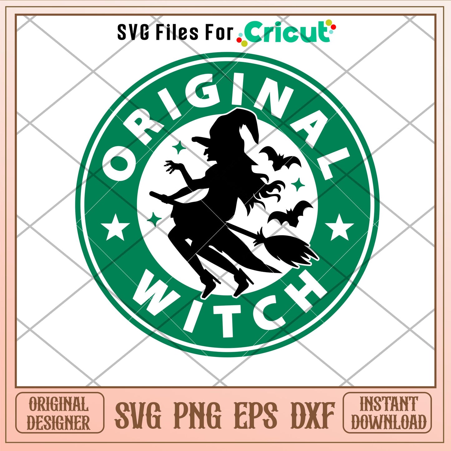 Original Witch, Original Witch Starbucks Svg