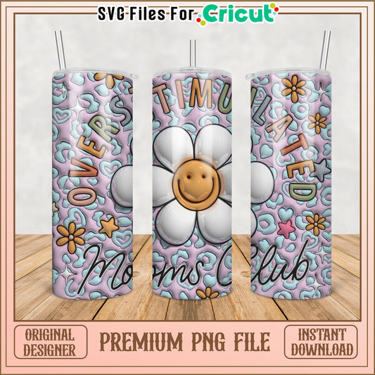 OverStimulated Moms Club PNG