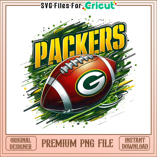 Packers logo rugby ball png, Green Bay Packers png, NFL png