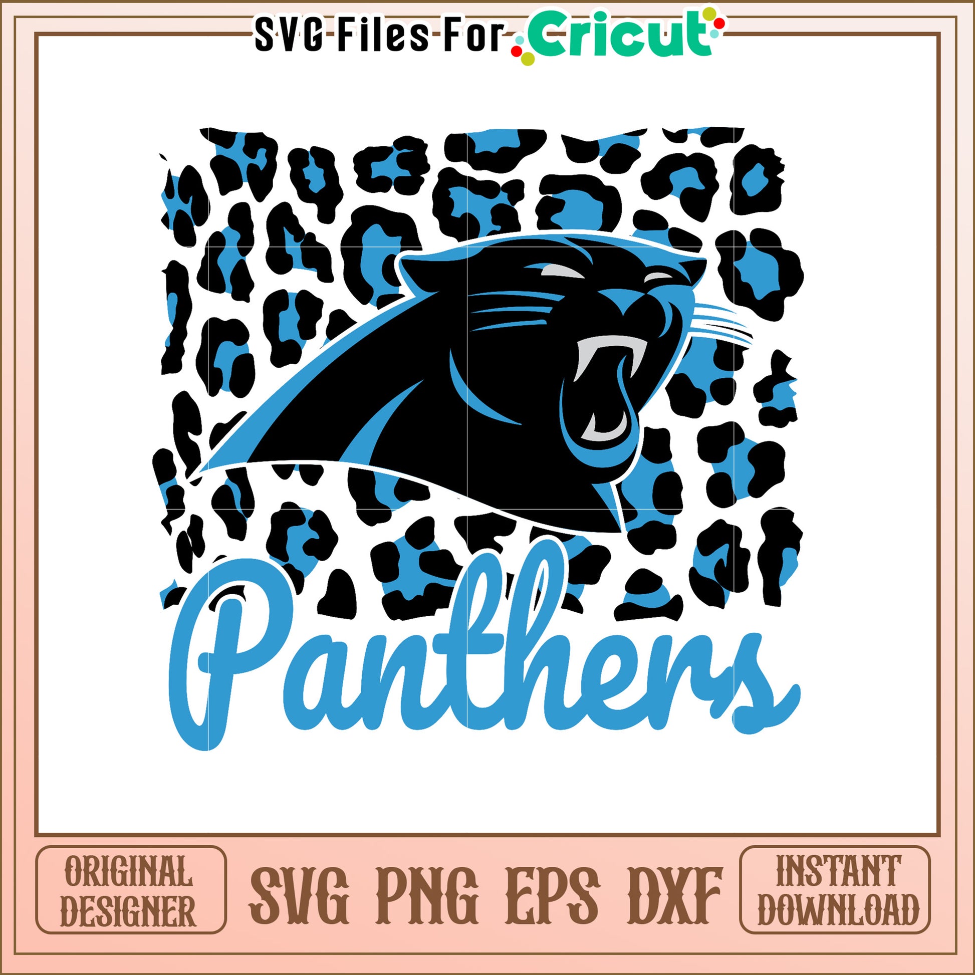 Panthers SVG Design  Team Logo