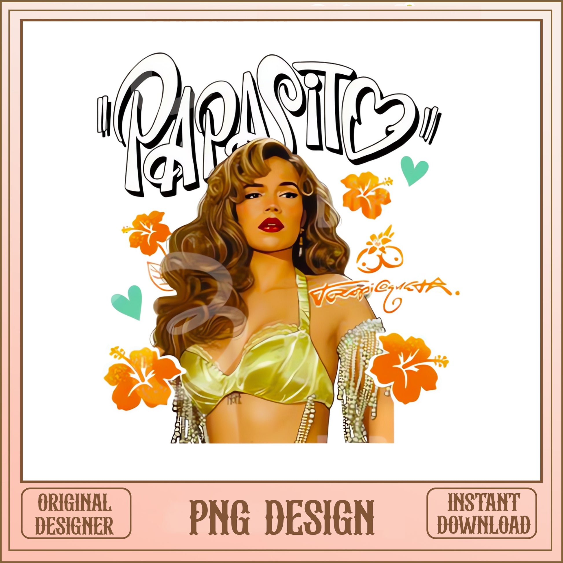 Papasito Tropicuita Retro PNG, Latin Music PNG, Sublimation PNG