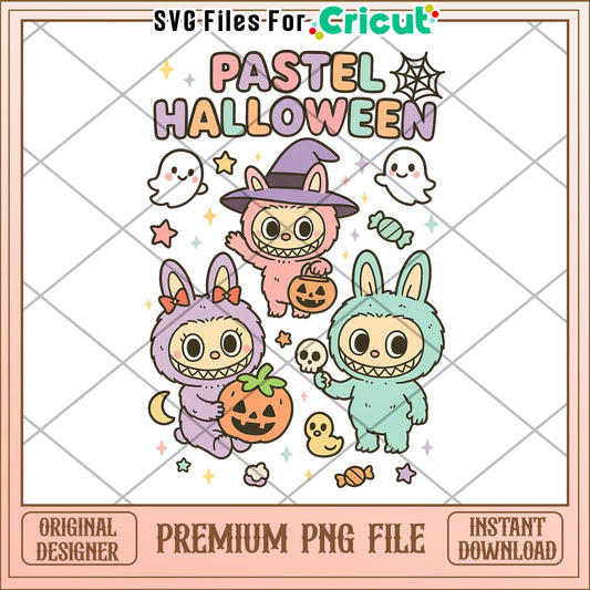 Pastel halloween png, labubu clothes​ png, labubu price​ png