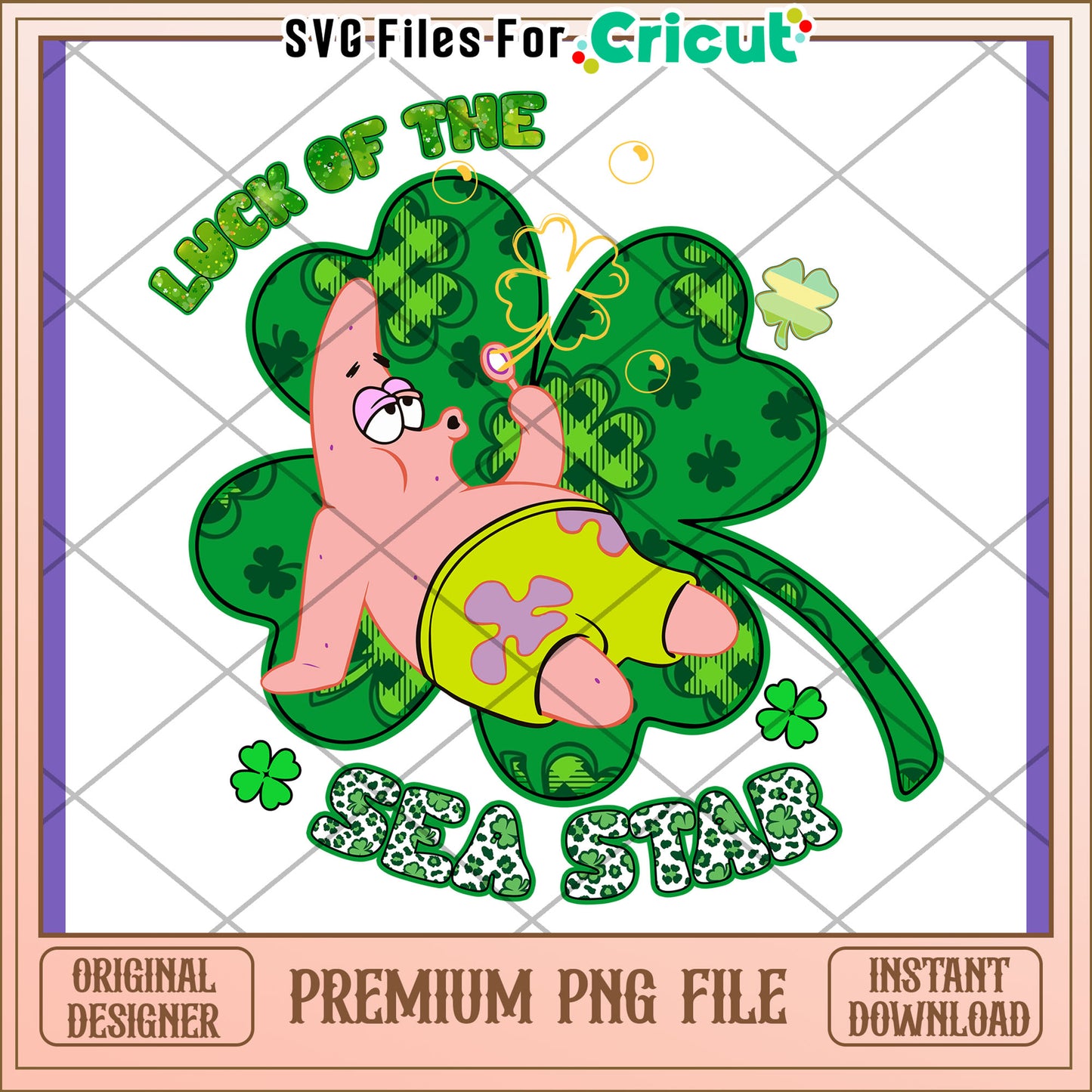Patrick Star St Patricks Day PNG