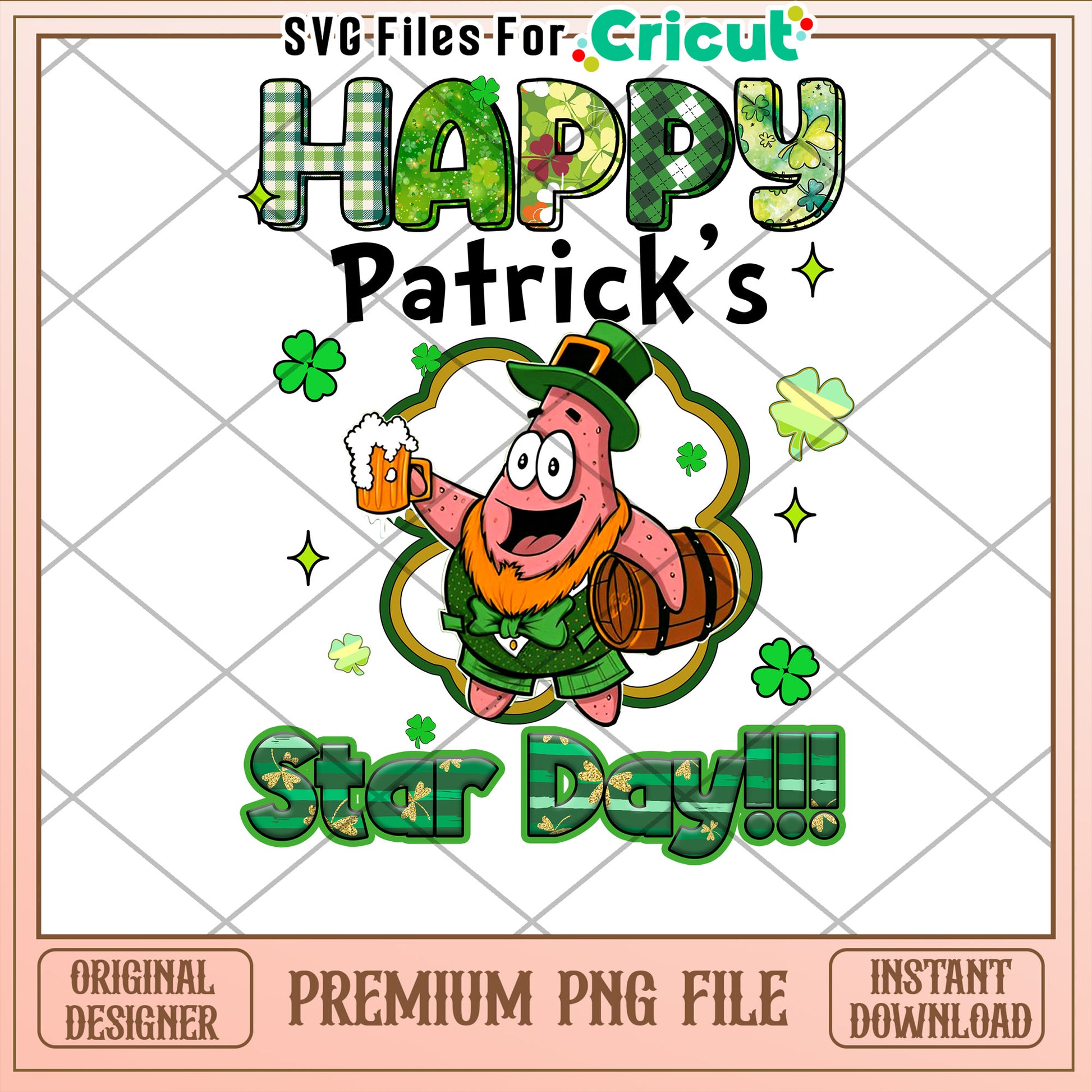 Patrick's Day Patrick Star PNG