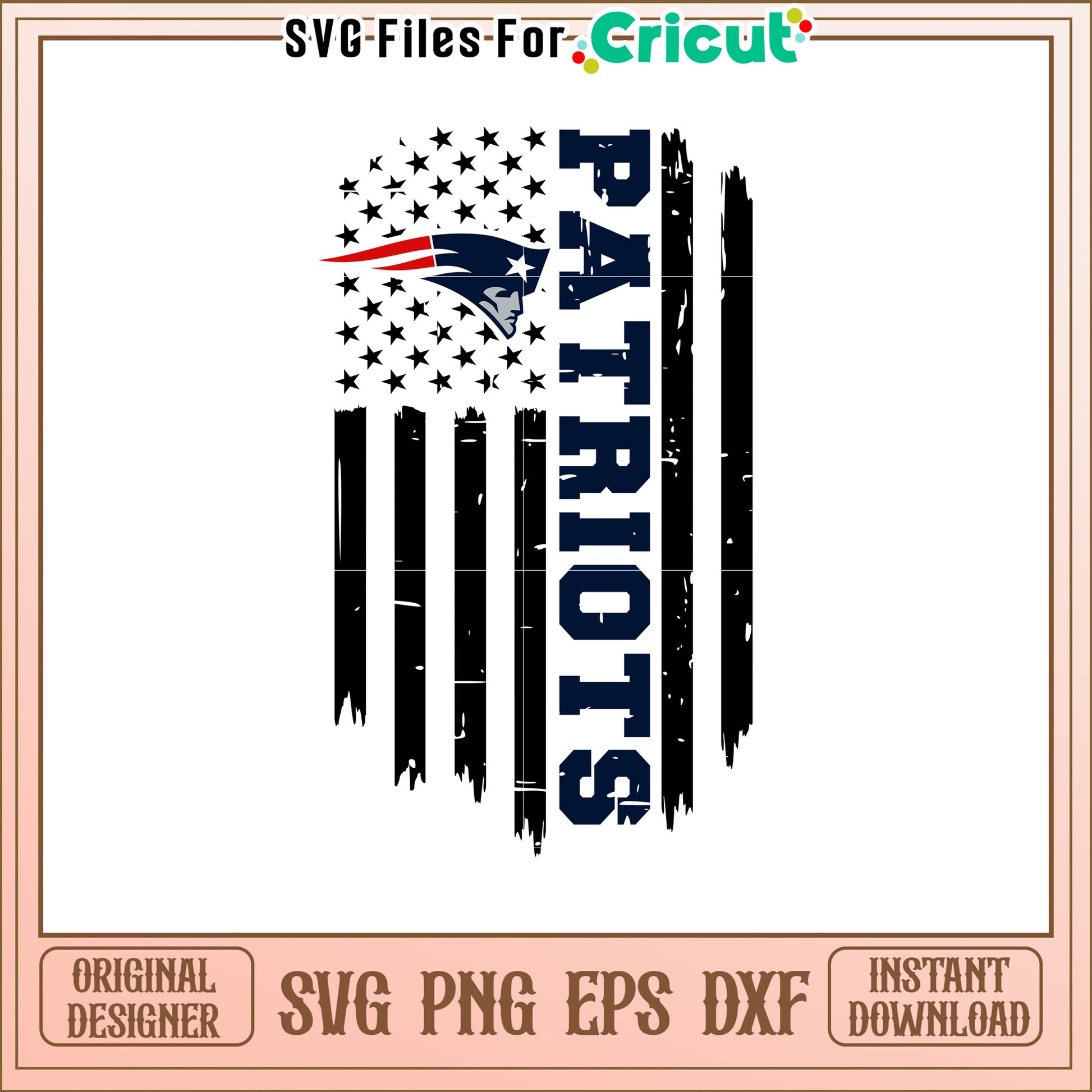 Patriots SVG Design for Fans and Crafters