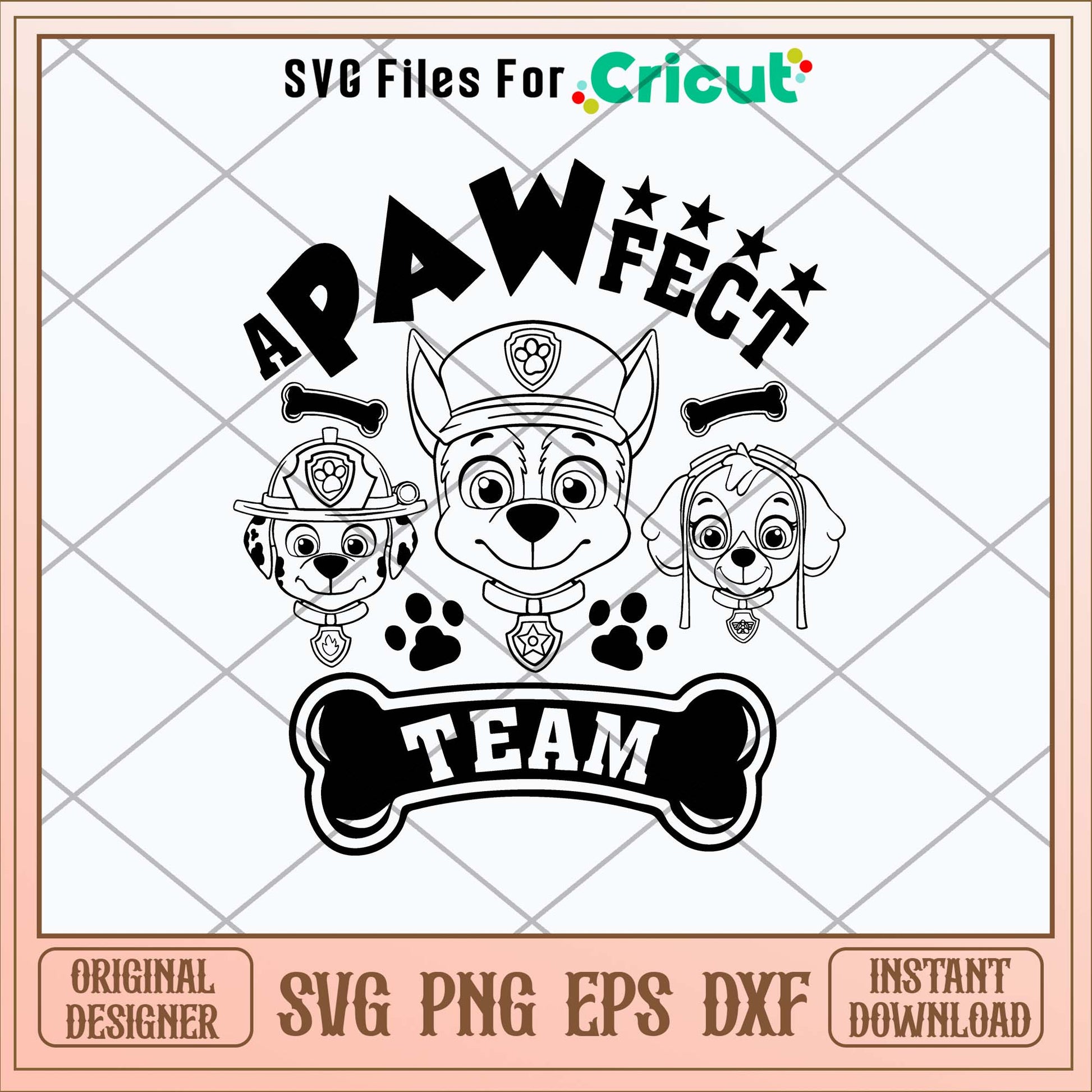 Potrlma Sticker Paw Patrol Svg Vector Logo Digital Download Dxf Svg Eps 1000x1000