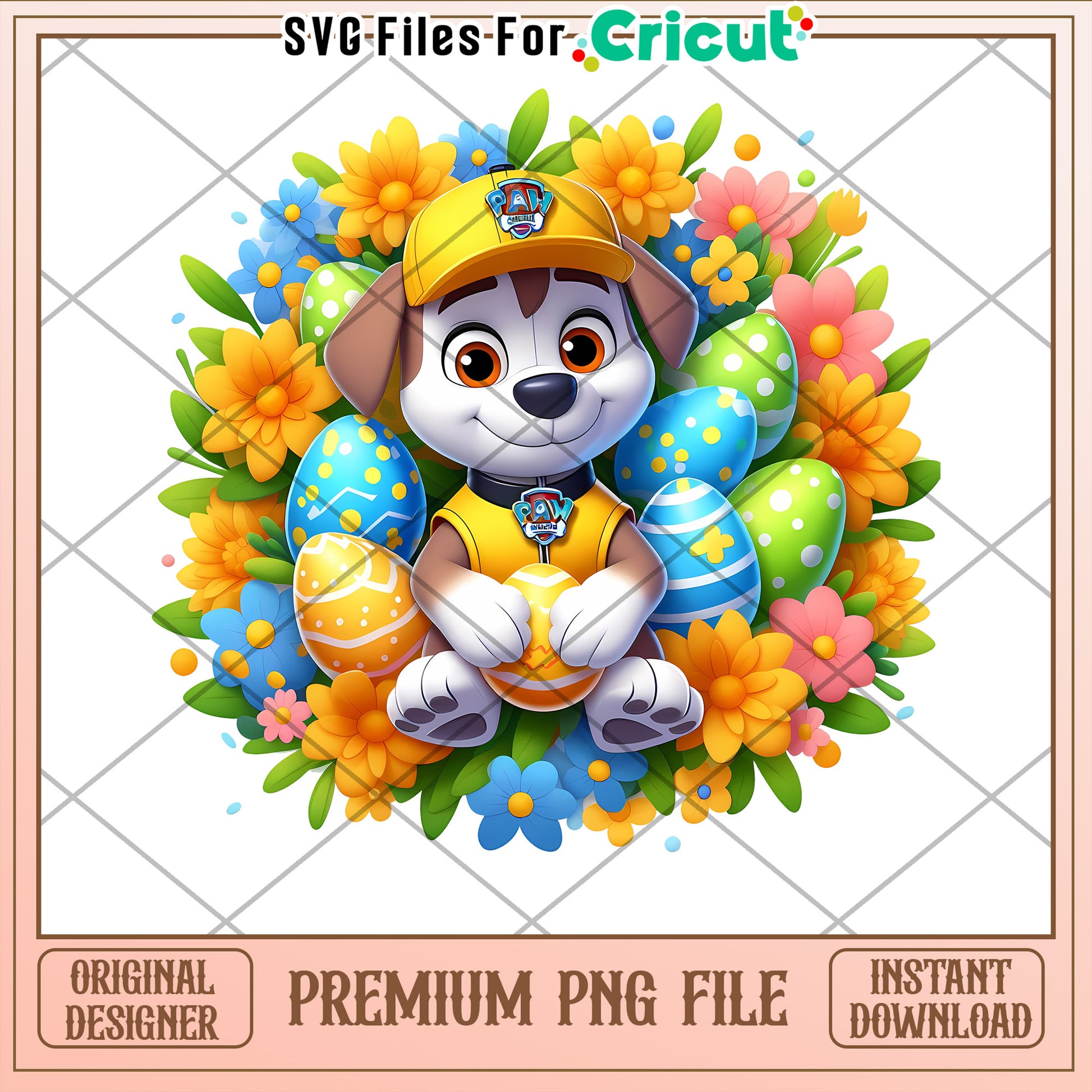 Paw Patrol Easter PNG Instant Download