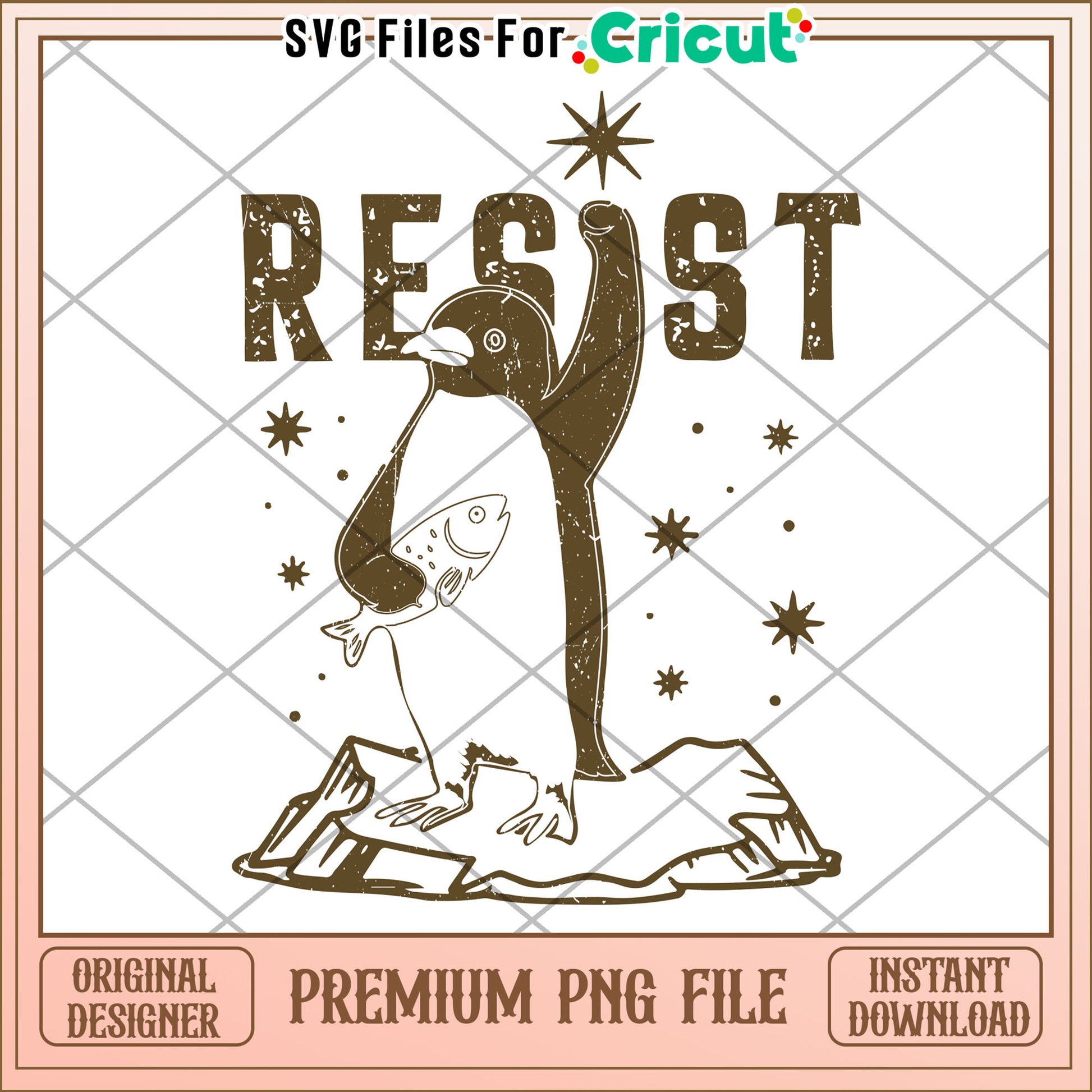 Penguin Resist Climate Change PNG