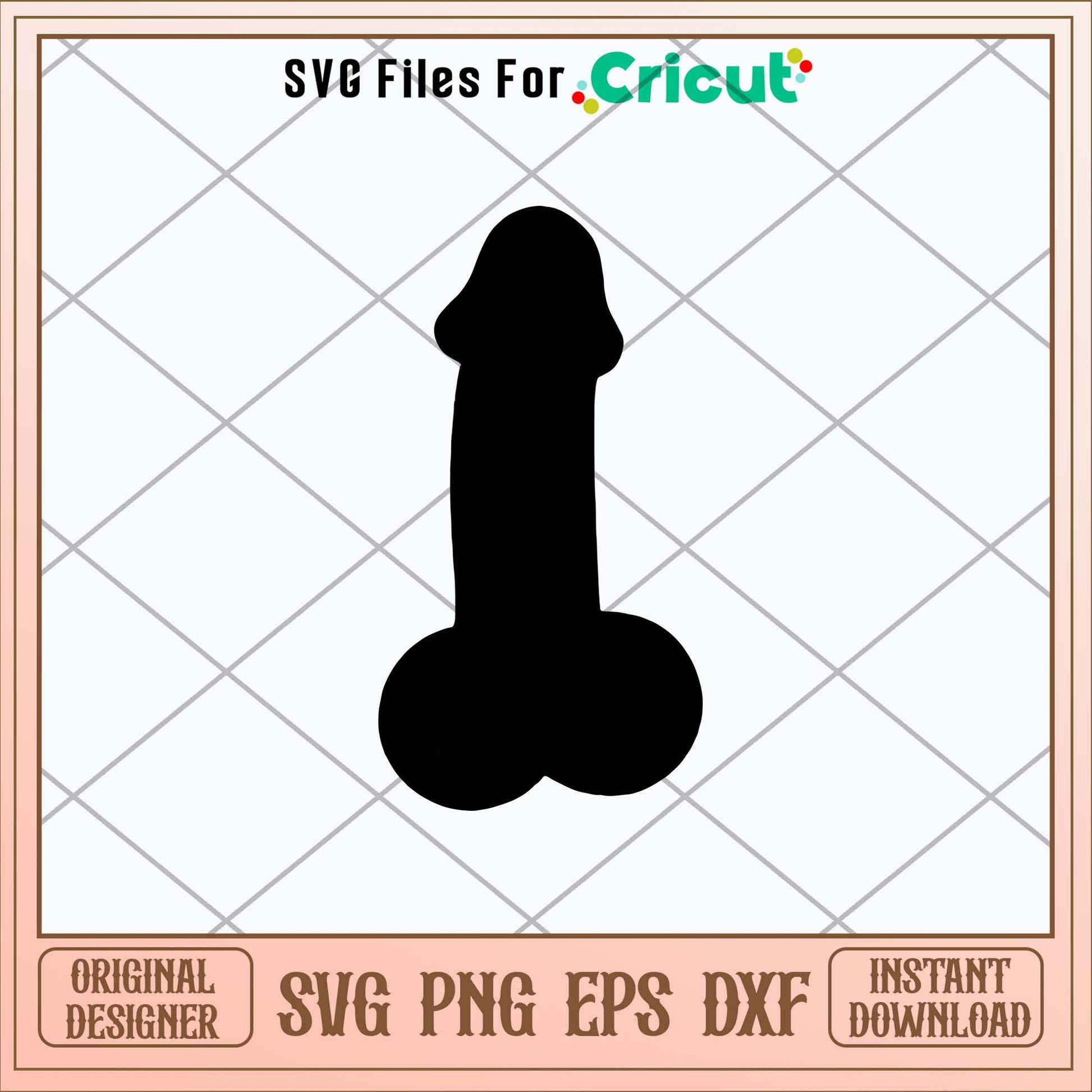 Penis SVG, Penis Silhouette-Svgfilesforcricut