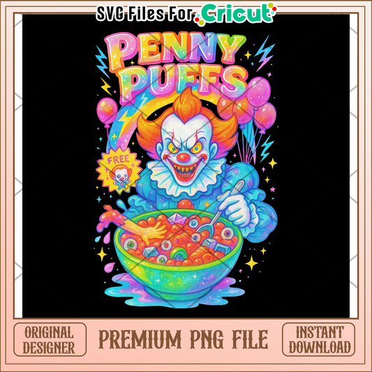 Penny puffs neon png, halloween characters png, halloween cartoons png