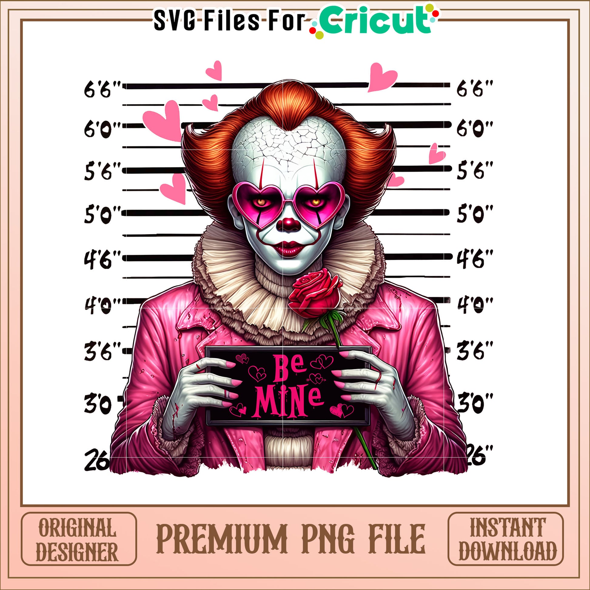 Pennywise Valentines Day PNG