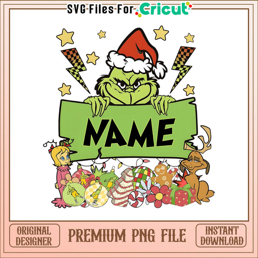 Personalized The Grinchmas and Friends PNG Download__0710231088-01