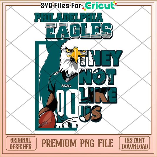 Philadelphia Eagles Graphic Design, Unique Instant Download PNG
