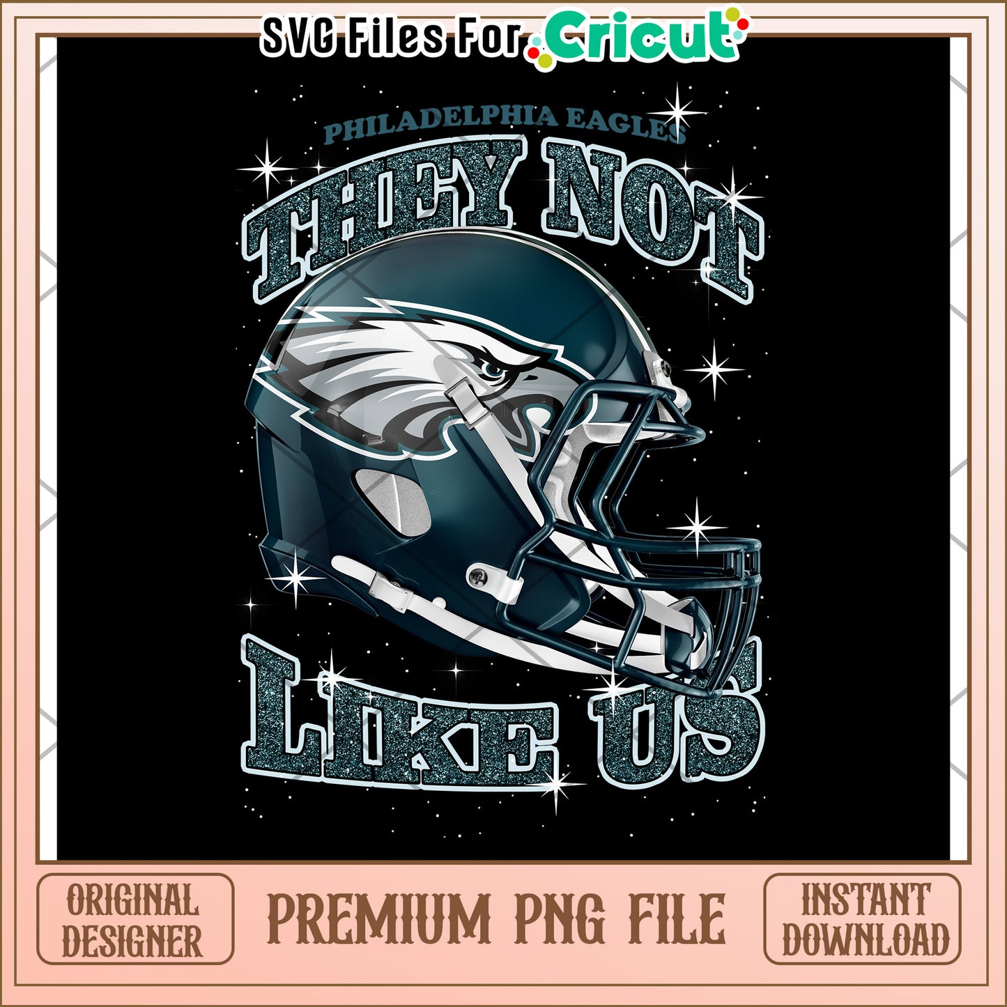 Philadelphia Eagles Helmet Art, premium PNG file for download