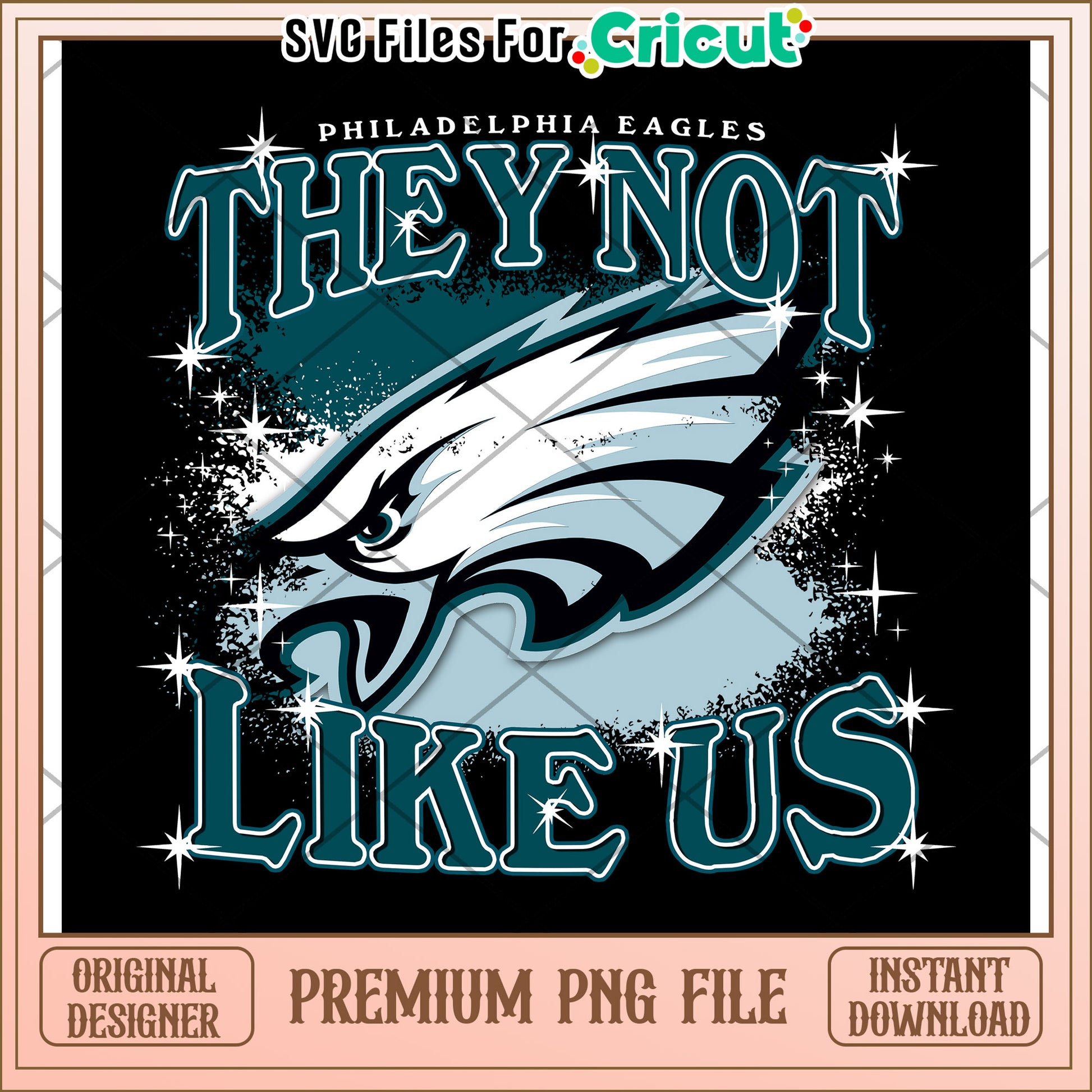 Philadelphia Eagles PNG Design, perfect for Cricut projects