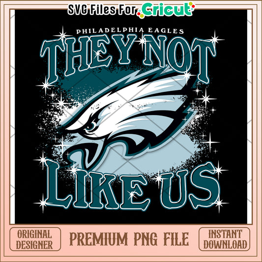 Philadelphia Eagles PNG Design, perfect for Cricut projects