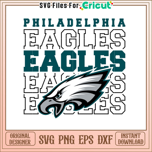Philadelphia Eagles SVG Design