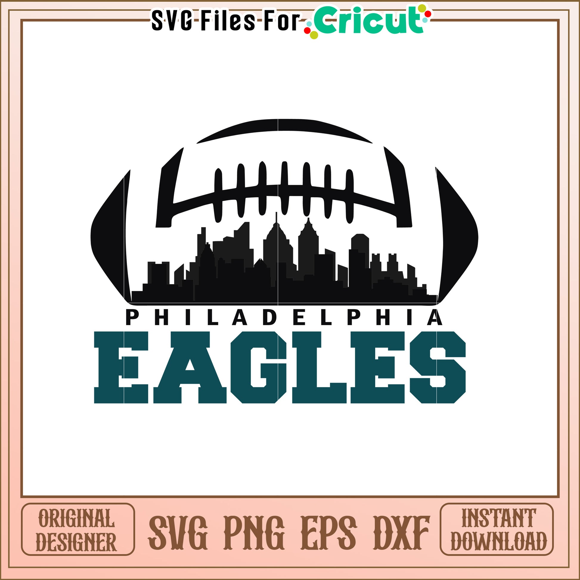 Philadelphia Eagles SVG Design for Sports Fans