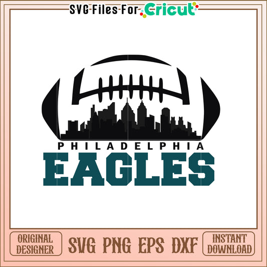 Philadelphia Eagles SVG Design for Sports Fans